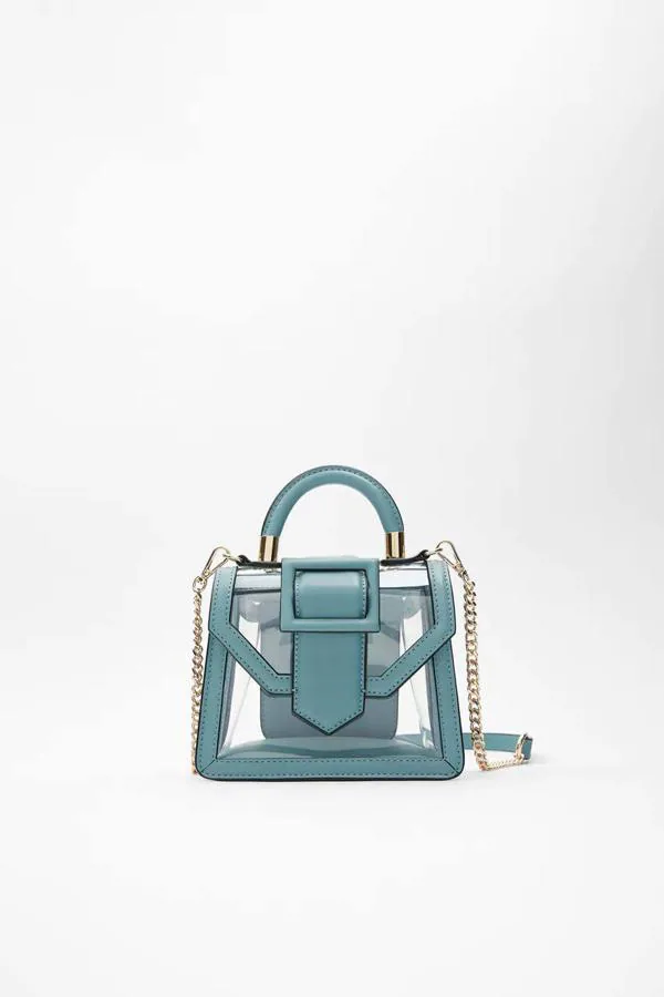 Bolsos discount vinilo zara